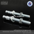 high quality carbon steel anchor nut and anchor bolt concrete wedge anchor